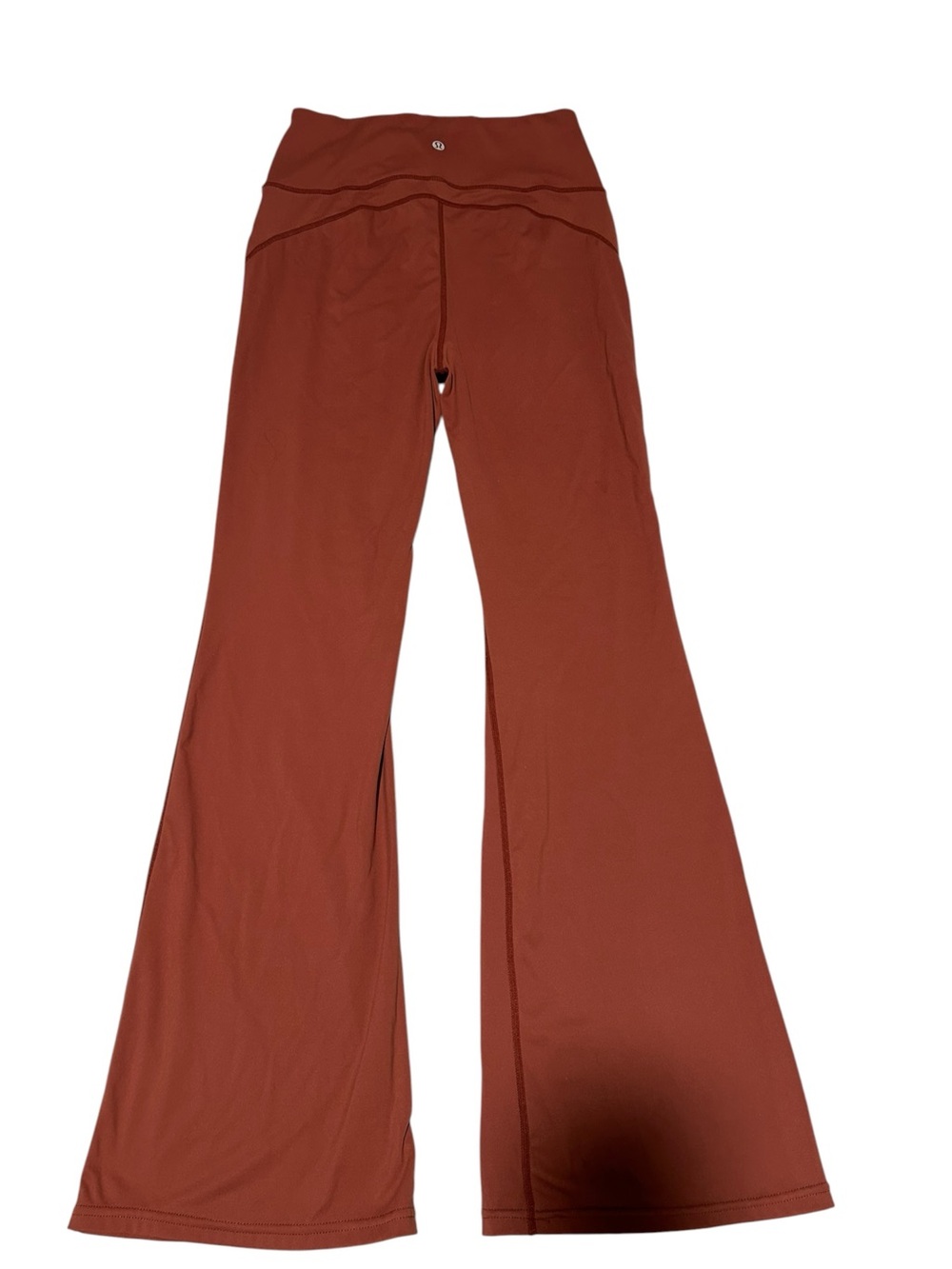 lululemon athletica Wide-Leg Flare Pants - Rust Brown